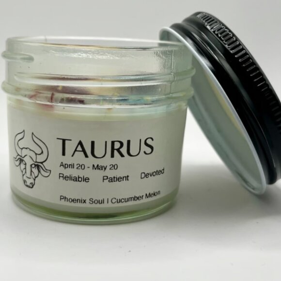 Taurus Zodiac Healing Crystals Gift Set (6 pc) - FREE abundance candle - Picture 3 of 8